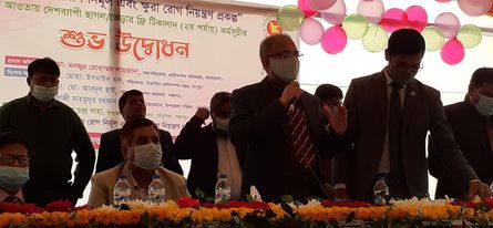 তেঁতুলিয়া ছাগল-ভেড়ার পিপিআর রোগের টিকাদান কর্মসূচীর উদ্বোধন