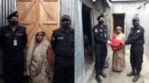 ছেলের গোয়ালঘরে থাকা সেই বৃদ্ধাকে নতুন ঘর বানিয়ে দিলো র‍্যাব