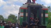 জয়পুরহাটে লাইনচ্যুত হবার সাড়ে ৬ ঘণ্টা পর ট্রেন চলাচল স্বাভাবিক