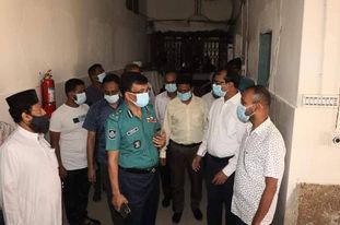 শেবাচিম এর  উন্নয়নমূলক কর্মকান্ড পরিদর্শন করলেন পুলিশ কমিশনার