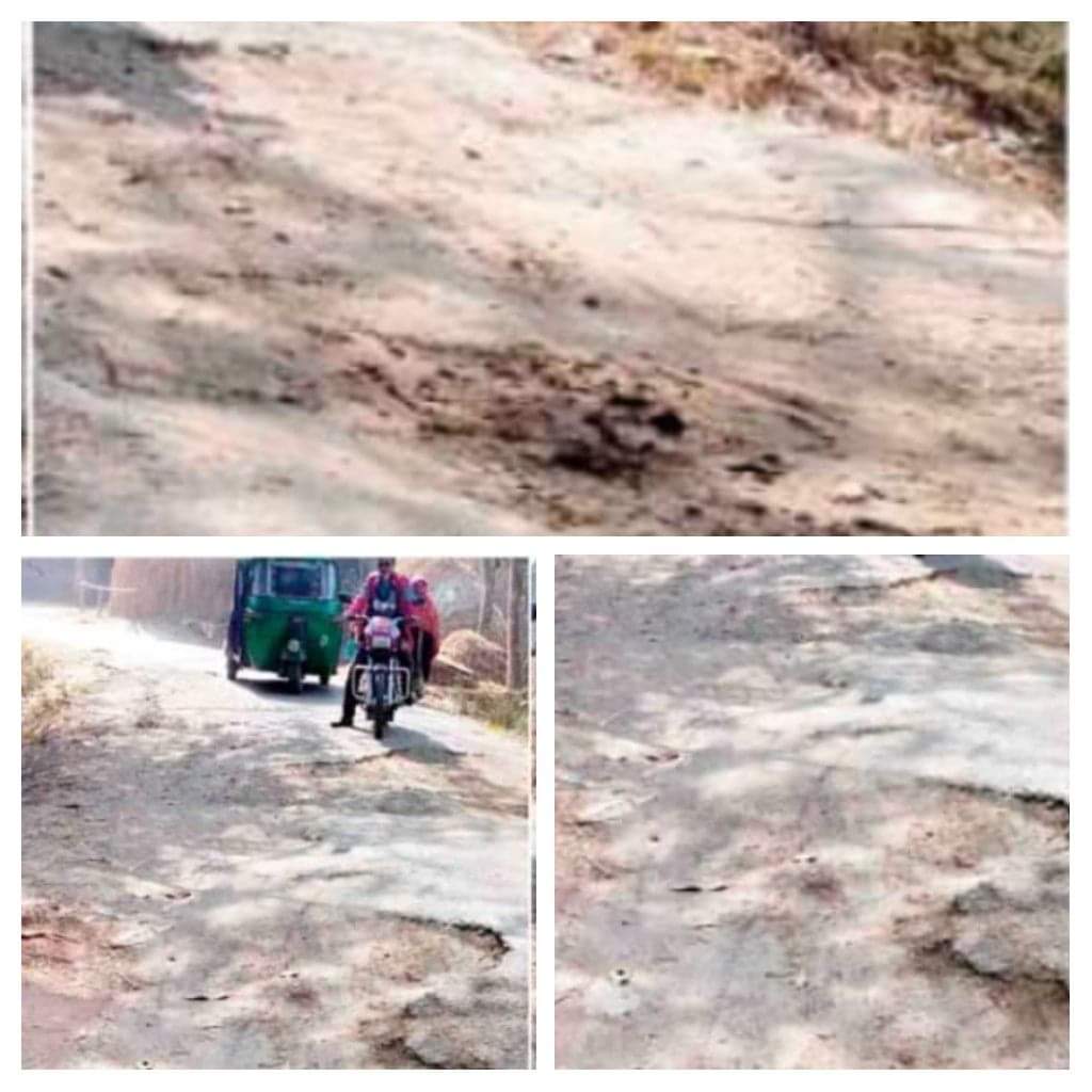 বেহাল সড়কে দুর্ভোগ চরমে।