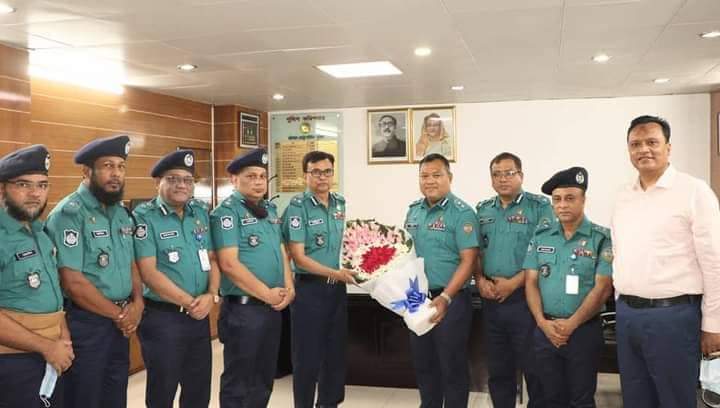 বরিশালে দায়িত্বভার গ্রহণ করলেন  নবনিযুক্ত পুলিশ কমিশনার  সাইফুল ইসলাম