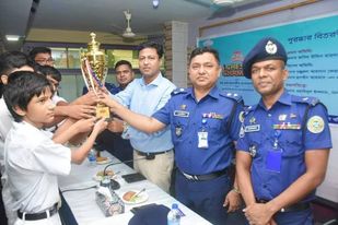 বরিশালে স্কুল ভিত্তিক দলগত দাবা প্রতিযোগিতা ২০২২ এর পুরস্কার বিতরণ অনুষ্ঠিত