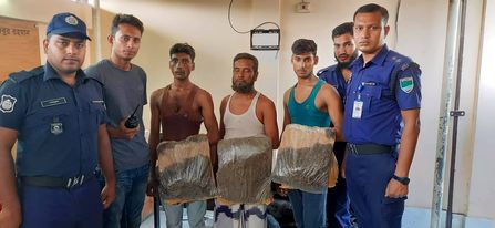 বেনাপোলে ৬ কেজি গাঁজাসহ একাধিক মাদক মামলার ৩ আসামি আটক