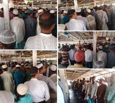 দাকোপ হেডকোয়াটার জামে মসজিদের কাজ শেষ না হওযায় নামাজিদের শুক্রবারে দূর্ভোগ
