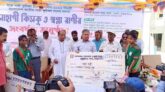 গণসংবর্ধনায় সিক্ত  ঠাকুরগাঁওয়ের সোহাগী ও স্বপ্না