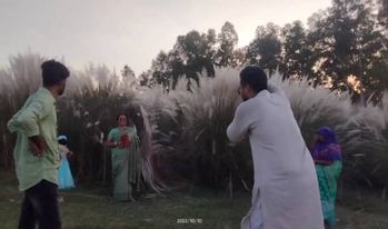 করতোয়া  পাড়ে কাশফুলের মেলা
