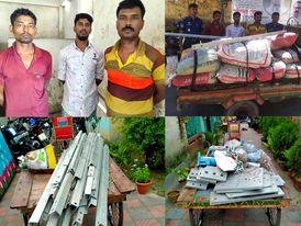 বেনাপোলে আমদানিকৃত পণ্য চুরির দায়ে ৩ চোর আটক