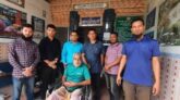 নলছাটিতে প্রতিবন্ধী সেবা ও সাহায্য কেন্দ্র’র হুইল চেয়ার পেলেন দিলীপ দাস