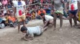 হলোখানায় হাডুডু খেলা দেখতে দর্শকের উপচেপড়া ভীড়