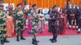 বিজিবি দিবসে বাংলাবান্ধায় ভারত বাংলাদেশের যৌথ প্যারেড