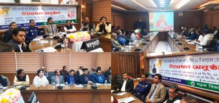 দুই হাজার কিলোমিটার সড়কের  উদ্বোধনের অংশ হিসেবে জয়পুরহাটেও দুটি সড়কের উদ্বোধন