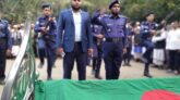 উজিরপুরে বীর মুক্তিযোদ্ধা মানিক তালুকদারকে রাষ্ট্রীয় মার্যাদায় দাফন সম্পন্ন