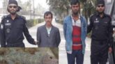 দাকোপে তক্ষক সাপসহ ২ পাচারকারী আটক।