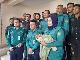 বরিশাল শেবাচিম থেকে নবজাতক চুরি, উদ্ধার করলো পুলিশ।