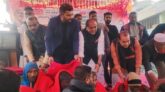 বেনাপোলে বঙ্গবন্ধুর স্বদেশ প্রত্যাবর্তন দিবস উপলক্ষে শীতবস্ত্র বিতরণ