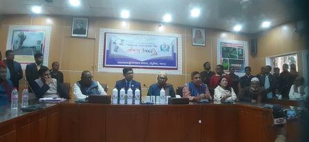 তেঁতুুলিয়া উপজেলায় “বঙ্গবন্ধুকে পড়ো, বাংলাদেশকে জানো” শীর্ষক বই পড়া উৎসবের পুরস্কার বিতরণ