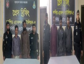 লালপুরে র‌্যাবের পৃথক অভিযানে বিপুল পরিমানে চোলাইমদ ও ফেন্সিডিলসহ গ্রেফতার- ৫