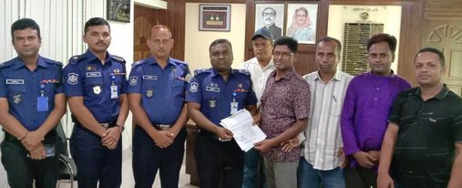 ঝালকাঠি পুলিশ সুপারের সাথে জেলা সাংবাদিক সংস্থার সৌজন্য সাক্ষাৎ ও মতবিনিময়