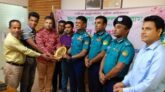 জিএমপি কমিশনার মোল্যা নজরুলকে সাংবাদিক ইউনিয়নের বিদায়ী সংবর্ধনা