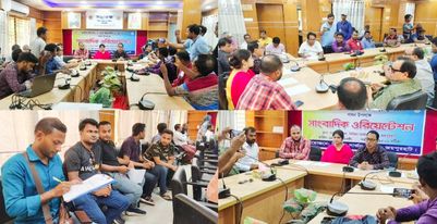 জাতীয় ভিটামিন এ’ প্লাস ক্যাম্পেইন ২০২৩ পালন উপলক্ষে জয়পুরহাটে সাংবাদিক ওরিয়েন্টেশন