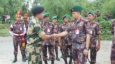 গরু ও মাদক চোরাচালান রোধে কুড়িগ্রাম সীমান্তে বিজিবি-বিএসএফ পতাকা বৈঠক