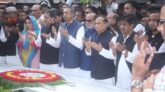 বঙ্গবন্ধুর সমাধিতে বরিশালের নবনির্বাচিত  সিটি মেয়রের শ্রদ্ধা নিবেদন