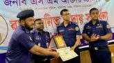 বরিশাল রেঞ্জের শ্রেষ্ঠ ওয়েরেন্ট তামিলকারী অফিসার ঝালকাঠির আরেফিন