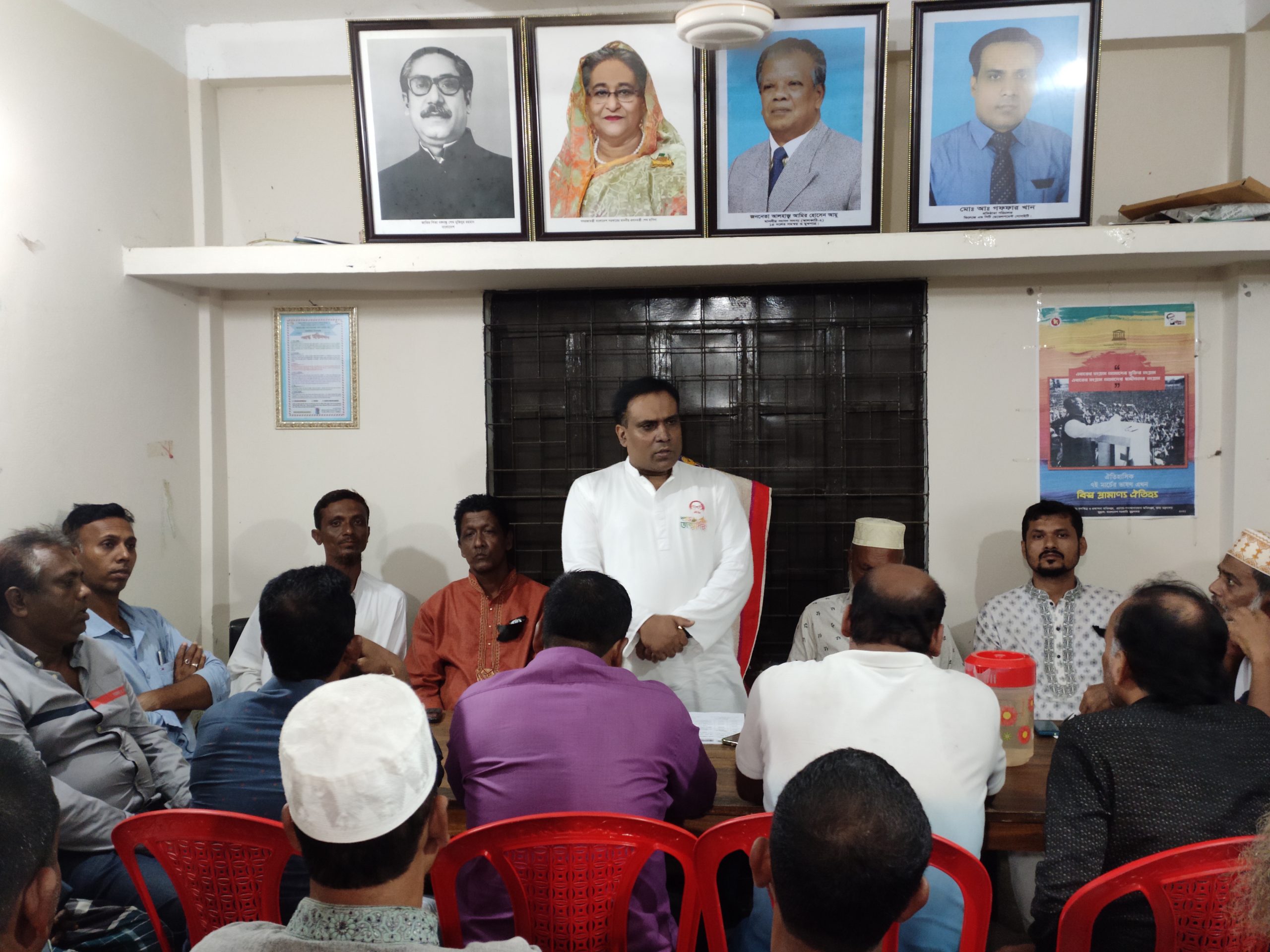 নলছিটি উপজেলায় সুবিদপুর ইউনিয়নে সেচ্ছাসেবক লীগের উদ্যোগে শোক দিবস পালিত