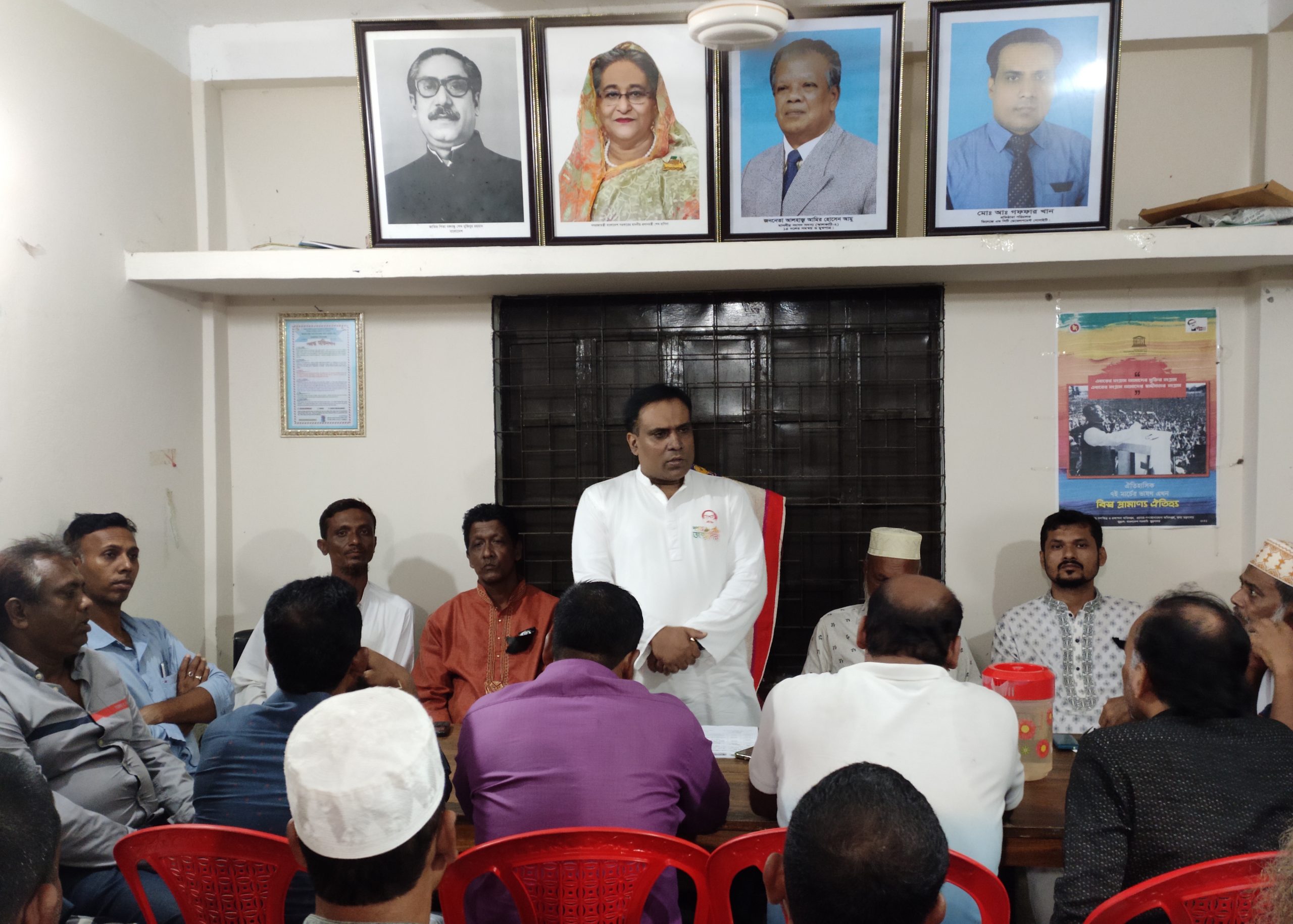 নলছিটি উপজেলায় সুবিদপুর ইউনিয়নে সেচ্ছাসেবক লীগের উদ্যোগে শোক দিবস পালিত