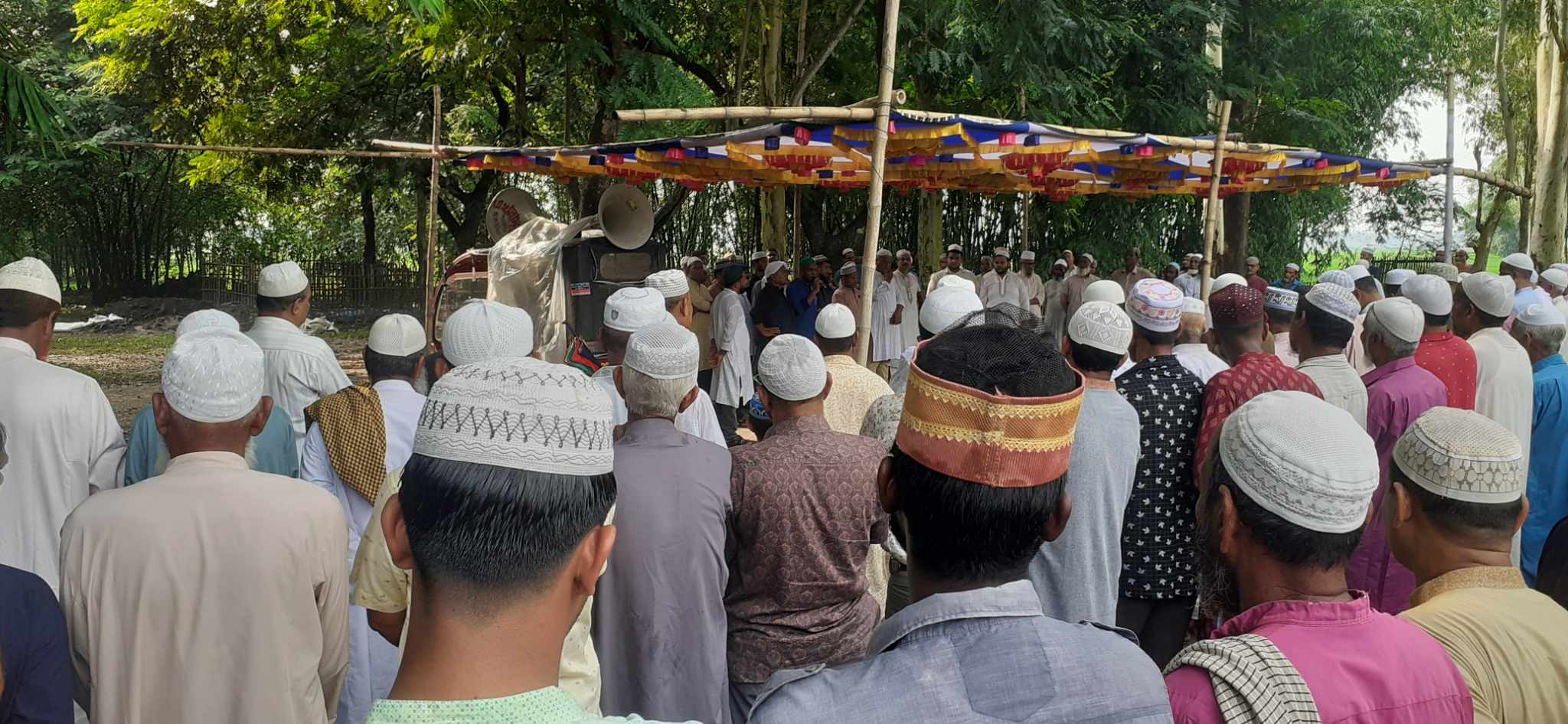 তেঁতুলিয়া সরকারি ডীগ্রী  কলেজের অধ্যক্ষ হবিবর রহমানের দাফন সম্পন্ন
