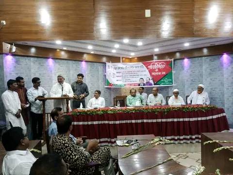 কুড়িগ্রামে জেলা জাতীয় পাটির নব-নির্বাচিত  আহবায়ক কমিটির পরিচিতি ও আলোচনা সভা অনুষ্ঠিত হয়েছে