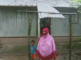 বেতাগীতে জমি-জমা নিয়ে দন্দে বসত ঘরের কক্ষে প্রতিপক্ষের তালা