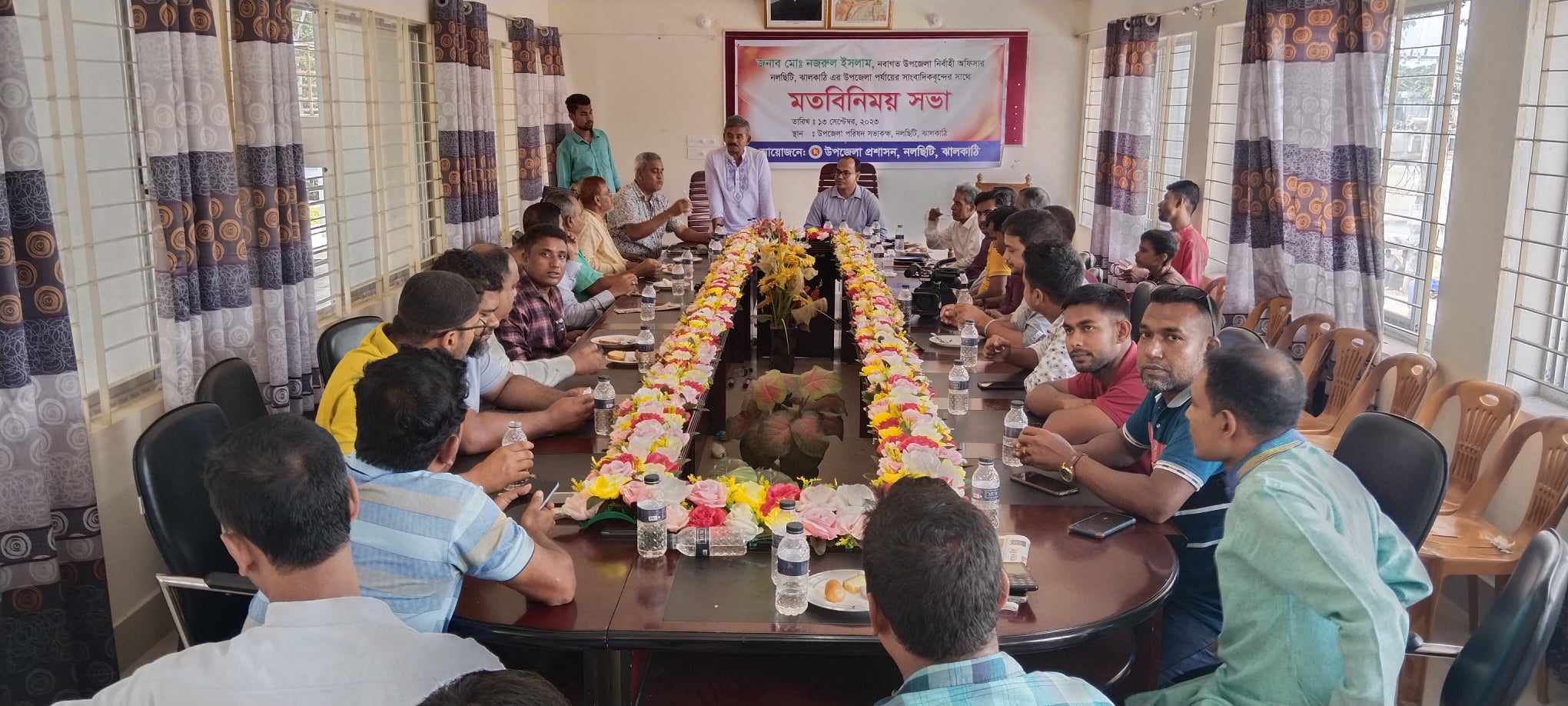 নলছিটিতে সাংবাদিকদের সাথে নবাগত ইউএনওর মতবিনিময় অনুষ্ঠিত