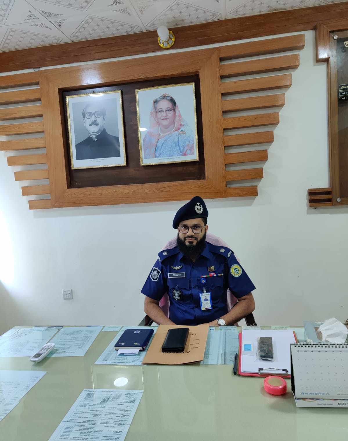 ঝালকাঠিতে অতিরিক্ত পুলিশ সুপার পদে শেখ ইমরান’র যোগদান