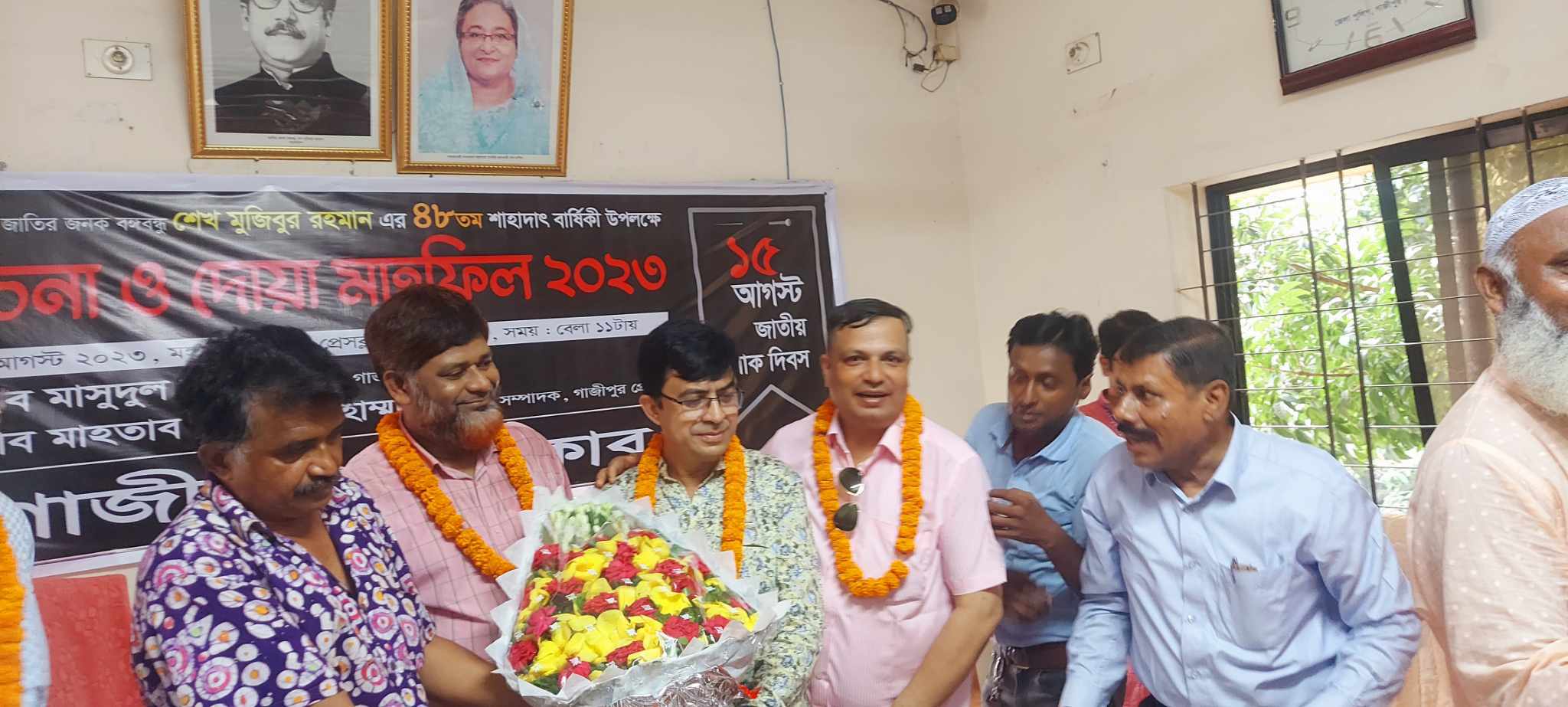 গাজীপুর প্রেসক্লাবের নির্বাচনে এনামুল হক সভাপতি, মাহতাব উদ্দিন সাধারণ সম্পাদক