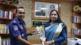 কুড়িগ্রামে একদিনের পুলিশ সুপারের দায়িত্ব পালন করল সরশী