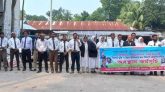 খালেদা জিয়ার মুক্তি এবং বিদেশে চিকিৎসার দাবীতে : কুড়িগ্রামে আইনজীবীদের অবস্থান কর্মসূচি পালিত