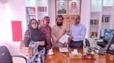 ঝালকাঠির নলছিটিতে  ইকো পার্ক নির্মানের দাবিতে স্মারকলিপি প্রদান
