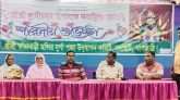 ঝালকাঠি জেলার নলছিটি উপজেলার বিভিন্ন পূজামল্ডপ পরিদর্শন করেলেন ওসি