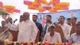 বহুল প্রতিক্ষিত  কয়া কাটাখালি খায়রাবাদ সেতুর ভিত্তি স্থাপন করলেন আমির হোসেন আমু এমপি