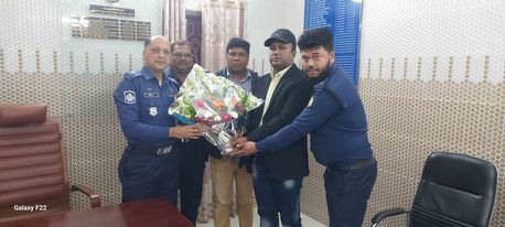 ঝালকাঠির নবাগত ওসি শহিদুল ইসলাম