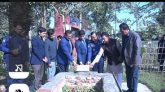 কুড়িগ্রামে সব্যসাচী লেখক সৈয়দ শামসুল হকের  সমাধী সৌধ বাধাইয়ের কাজ শুরু