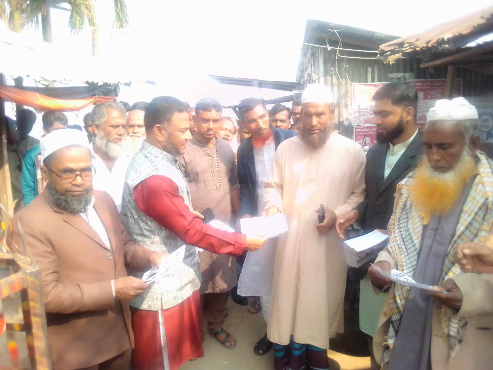 বরিশাল-৪ আসনে লাঙ্গল প্রতীকের গণজোয়ার