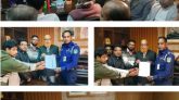 বদলগাছীতে সাংবাদিকদের সঙ্গে  নবাগত ওসি’র মতবিনিময়