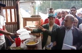 ভেটারদের শুভেচ্ছা জানিয়ে  বরিশাল  উত্তরে লিফলেট বিতরণঃ