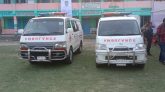 অ্যাম্বুলেন্স উপহার দিলেন কাওসার আমিন হাওলাদার।