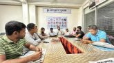 দুমকিতে সাংবাদিকদের সাথে ভাইস চেয়ারম্যান পদপ্রার্থী রুবেলের মতবিনিময় সভা।