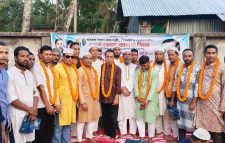 নলছিটিতে কারাবরনকারি বিএনপির নেতাকর্মীদের সংবর্ধনা ঈদ উপহার বিতরন