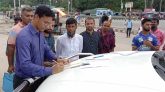 মোটরসাইকেল শো-ডাউন ও মিছিল দেয়ায়- দুমকিতে চেয়ারম্যান প্রার্থীর চার কর্মী সমর্থকের জরিমানা